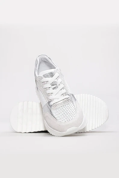 Hakiki Deri  Kadın Casual Ayakkabı 757ZA25041 - Resim 3