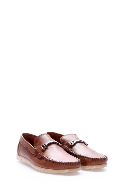 Hakiki Deri  Erkek Casual Ayakkabı 628MA06 - Resim 8