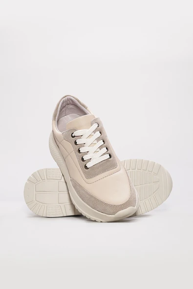 Hakiki Deri  Kadın Casual Ayakkabı 982ZA1001 - Resim 10