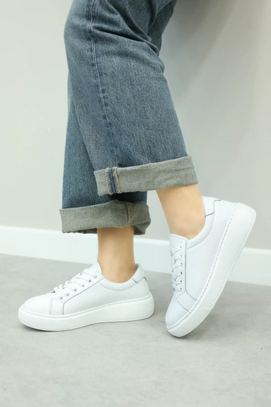 Hakiki Deri  Kadın Casual Ayakkabı 136ZA305-2 ürün görseli 1