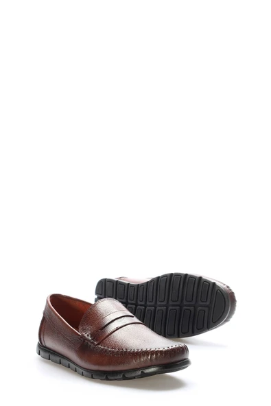 Hakiki Deri  Erkek Casual Ayakkabı 628MA20 - Resim 11