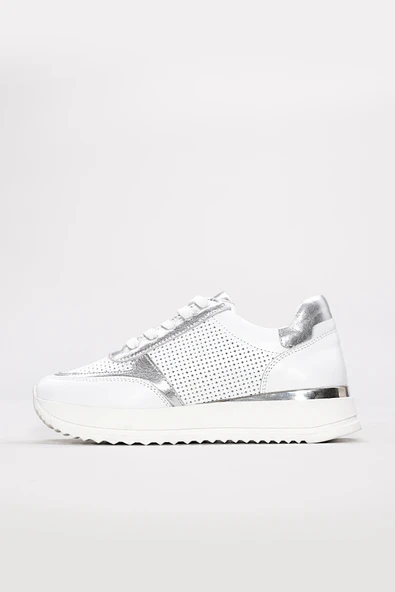 Hakiki Deri  Kadın Casual Ayakkabı 757ZA25082 - Resim 2