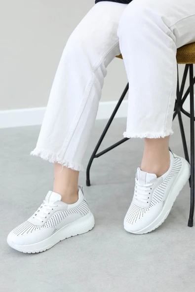 Hakiki Deri  Kadın Casual Ayakkabı 982ZA1010 ürün görseli