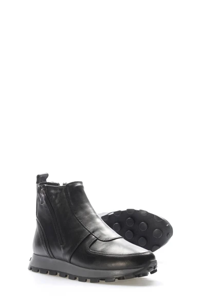 Hakiki Deri Kürklü  Erkek Klasik Ayakkabı 154KGA1712 - Resim 3