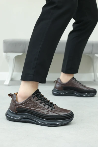 Hakiki Deri  Erkek Casual Ayakkabı 126MA1004 - Resim 9
