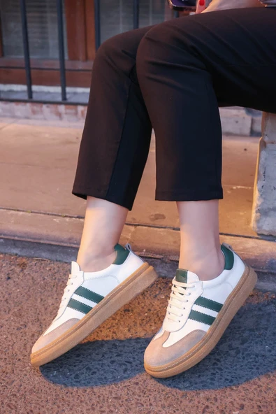 Hakiki Deri  Kadın Casual Ayakkabı 217ZA772 - Resim 5