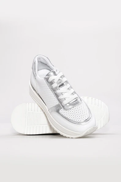 Hakiki Deri  Kadın Casual Ayakkabı 757ZA25082 - Resim 3