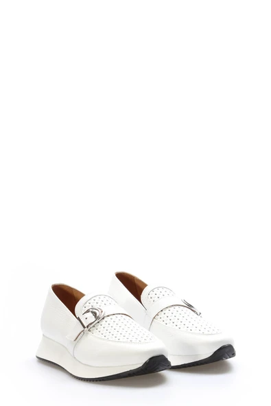 Hakiki Deri  Kadın Casual Ayakkabı 356ZA559DUZ - Resim 5