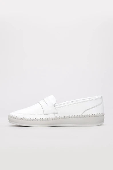 Hakiki Deri  Kadın Casual Ayakkabı 164ZA2019 - Resim 2