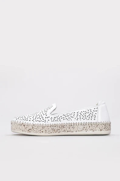 Hakiki Deri  Kadın Casual Ayakkabı 139ZA200-1 - Resim 3