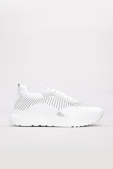 Hakiki Deri  Kadın Casual Ayakkabı 982ZA1010 - Resim 2