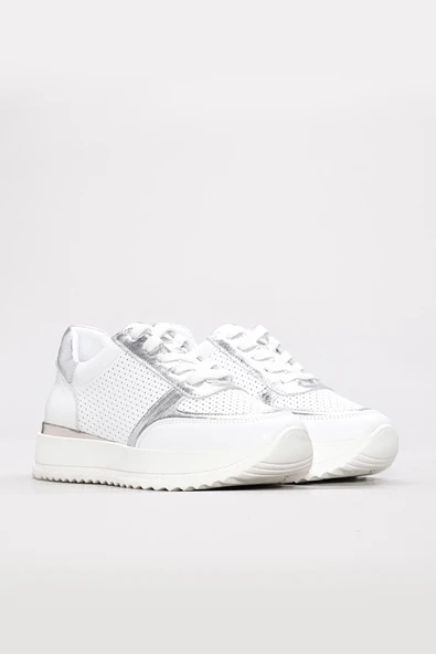 Hakiki Deri  Kadın Casual Ayakkabı 757ZA25082 - Resim 4