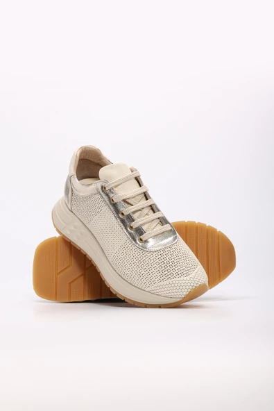 Hakiki Deri  Kadın Casual Ayakkabı 010ZA8559-3 - Resim 3