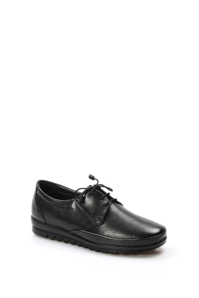 Hakiki Deri  Kadın Casual Ayakkabı 881ZA1026 - Resim 4