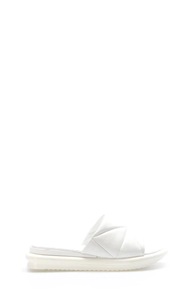 Hakiki Deri  Kadın Düz Terlik 227ZAOP04 ürün görseli