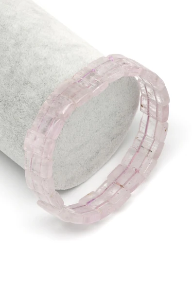 Ametrin Doğal Taş Bileklik 8 x 13 mm Özel Kesim