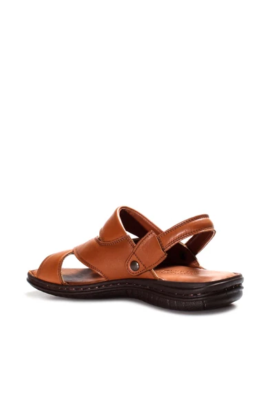 Hakiki Deri  Erkek Klasik Sandalet 952MA710 - 7