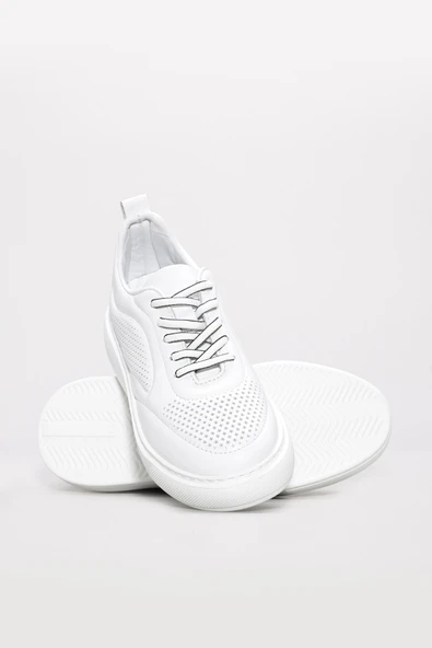 Hakiki Deri  Kadın Casual Ayakkabı 583ZA2506 - Resim 4