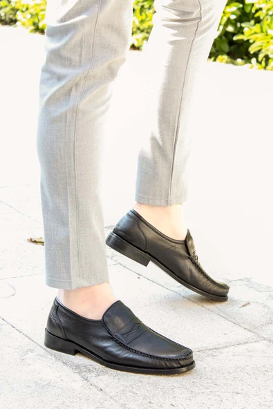 Hakiki Deri Kösele  Erkek Klasik Ayakkabı 932MA725 ürün görseli