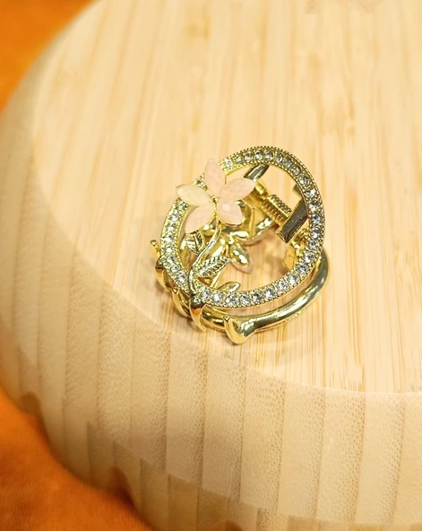 Monalisa Home Lüks Gösterişli  Parıltılı Metal Kıstırma  Toka ürün görseli