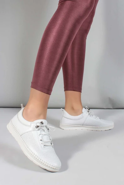 Hakiki Deri  Kadın Casual Ayakkabı 934ZA105LZR ürün görseli 1