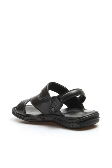Hakiki Deri  Erkek Klasik Sandalet 952MA710 - 3