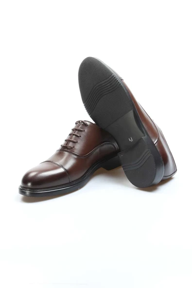 Hakiki Deri  Erkek Klasik Ayakkabı 630MA302 - Resim 9