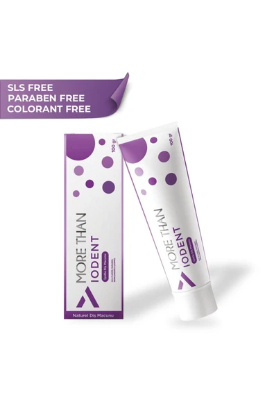 More Than Iodent İyotlu Diş Macunu 100 gr - Resim 2