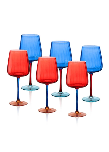 The Mia Şarap Kadehi 6 Parça 600 ml 10607