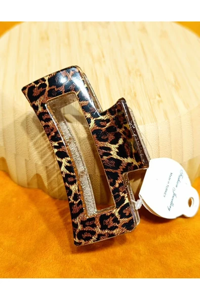 Monalisa Home Lüks Leopar Figürlü Küçük Kıstırma Toka ürün görseli