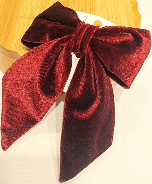 Monalisa Home Lüks Gösterişli  Figürlü Kadife Klips Toka ürün görseli