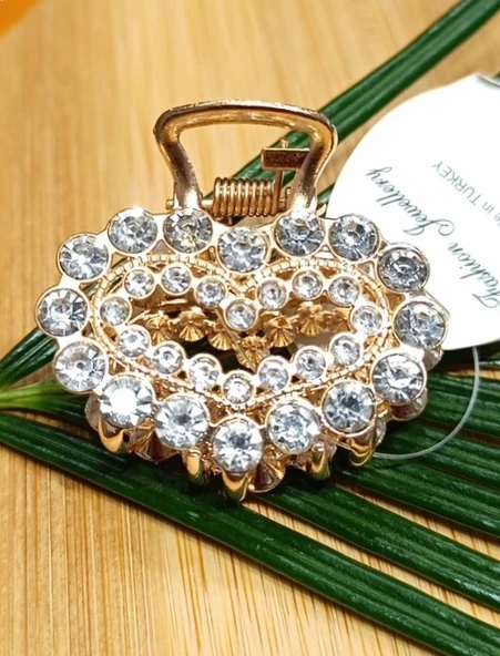 Monalisa Home Lüks Gösterişli Parıltılı Metal Kıstırma Toka ürün görseli