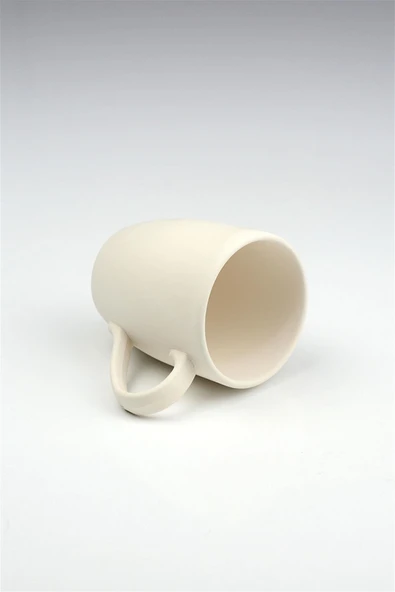 Bulut Kupa - Seramik Bisküvi 8'li (Ham Ürün) - Resim 5