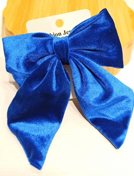 Monalisa Home Lüks Gösterişli  Figürlü Kadife Klips Toka