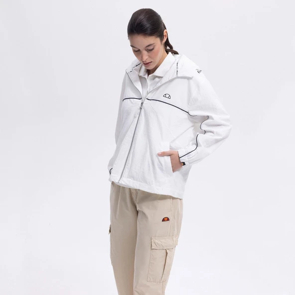 Ellesse Kadın Kırık Beyaz Yağmurluk EF100