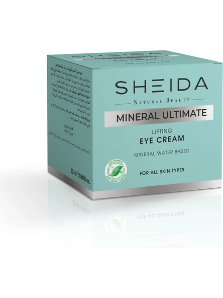 Sheida Mineral Ultimate Lifting & Anti-Aging Toparlayıcı ve Göz Kremi 20ML