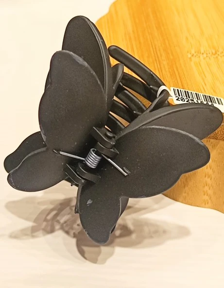 Monalisa Home Sert  Plastik 6cm  Lüks Siyah Mandal Toka