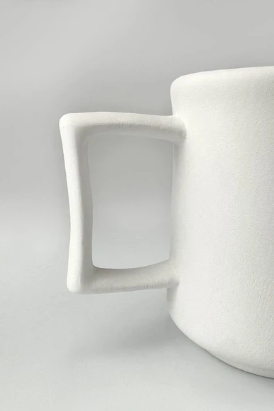 Vannes Kupa - Seramik Bisküvi 8'li (Ham Ürün) - Resim 4