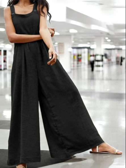 Yazlık Şık Keten Tulum ürün görseli