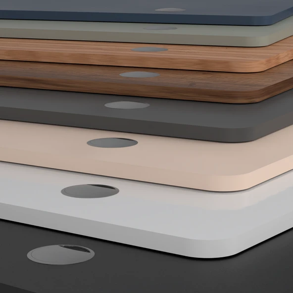 O-Flex Duo Çift Motorlu Elektrikli Yükseklik Ayarlı Masa - 120x60 - Beyaz - Resim 3