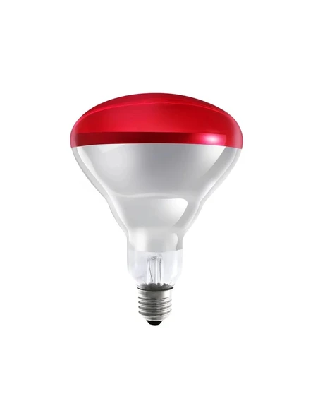 OSRAM Ledvance 250w E-27 Duylu İnfrared Kırmızı Isı Ampulu Kuluçka Civciv Evcil Hayvan ve ortam Isıtma