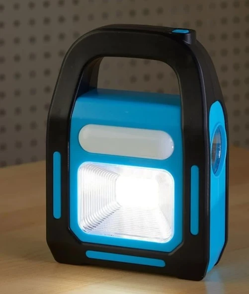 NOAS YL05 7000  Bitez Şarjlı Solar Güneş Enerjili Led El Feneri - 2