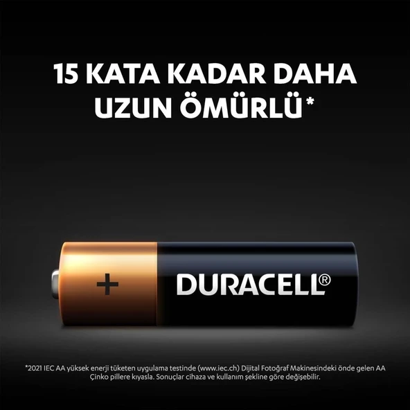 Duracell Alkalin AA Kalem Piller, 40 Lı Paket - 3