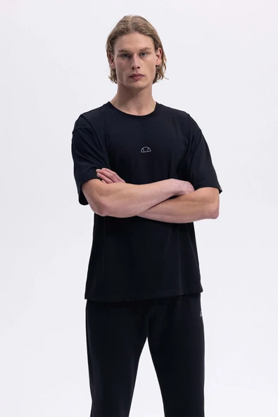 Ellesse Erkek Siyah Tişört EM376 - 2