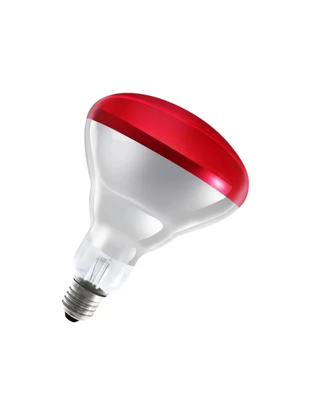 OSRAM Ledvance 250w E-27 Duylu İnfrared Kırmızı Isı Ampulu Kuluçka Civciv Evcil Hayvan ve ortam Isıtma - 3