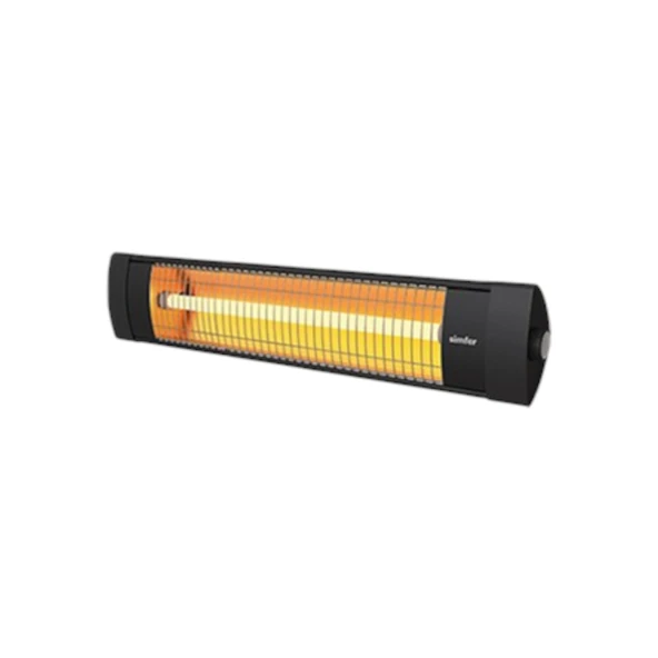 Yumatu Infrared Elektrikli Açık Kızıl Ötesi Isıtıcı 2500W Duvar Tipi