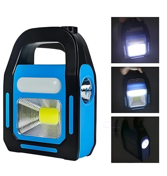 NOAS YL05 7000  Bitez Şarjlı Solar Güneş Enerjili Led El Feneri - 3