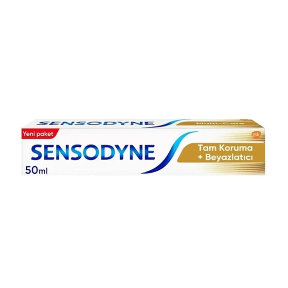 Sensodyne Tam Koruma+Beyazlatıcı Diş Macunu 50 Ml