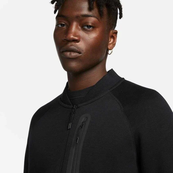 Nike FB8008-010 Tech Fleece Klasik Bomber Ceket - 3