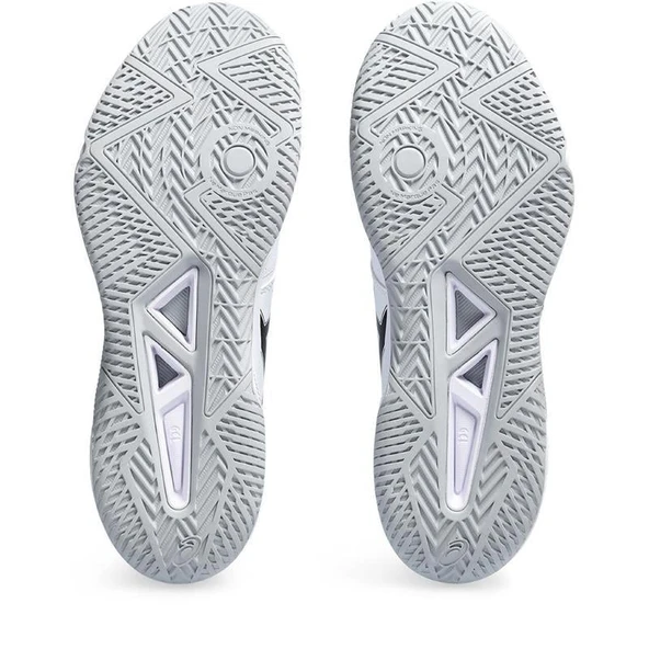 Asics Gel-Tactic 12 Beyaz-Siyah Erkek Tenis - 7